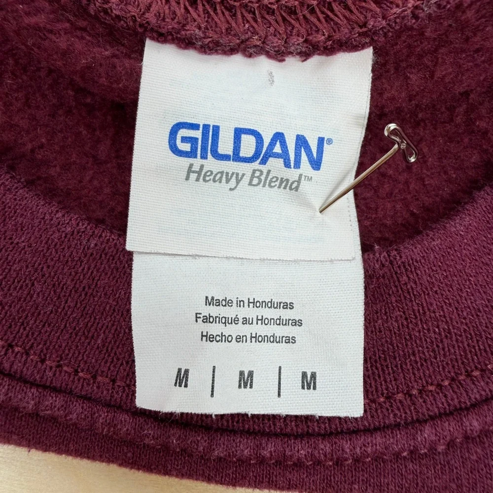 Gildan Heavy Blend Maroon Hocus Pocus Vogue Sanderson Sisters Sweatshirt‎ Medium